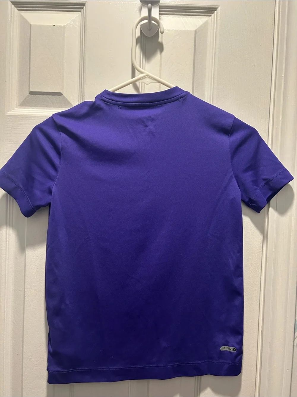 Old Navy Bright Purple Short-Sleeve Tee with Tropical Chest Graphic